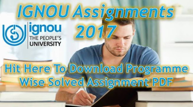 IGNOU Assignments