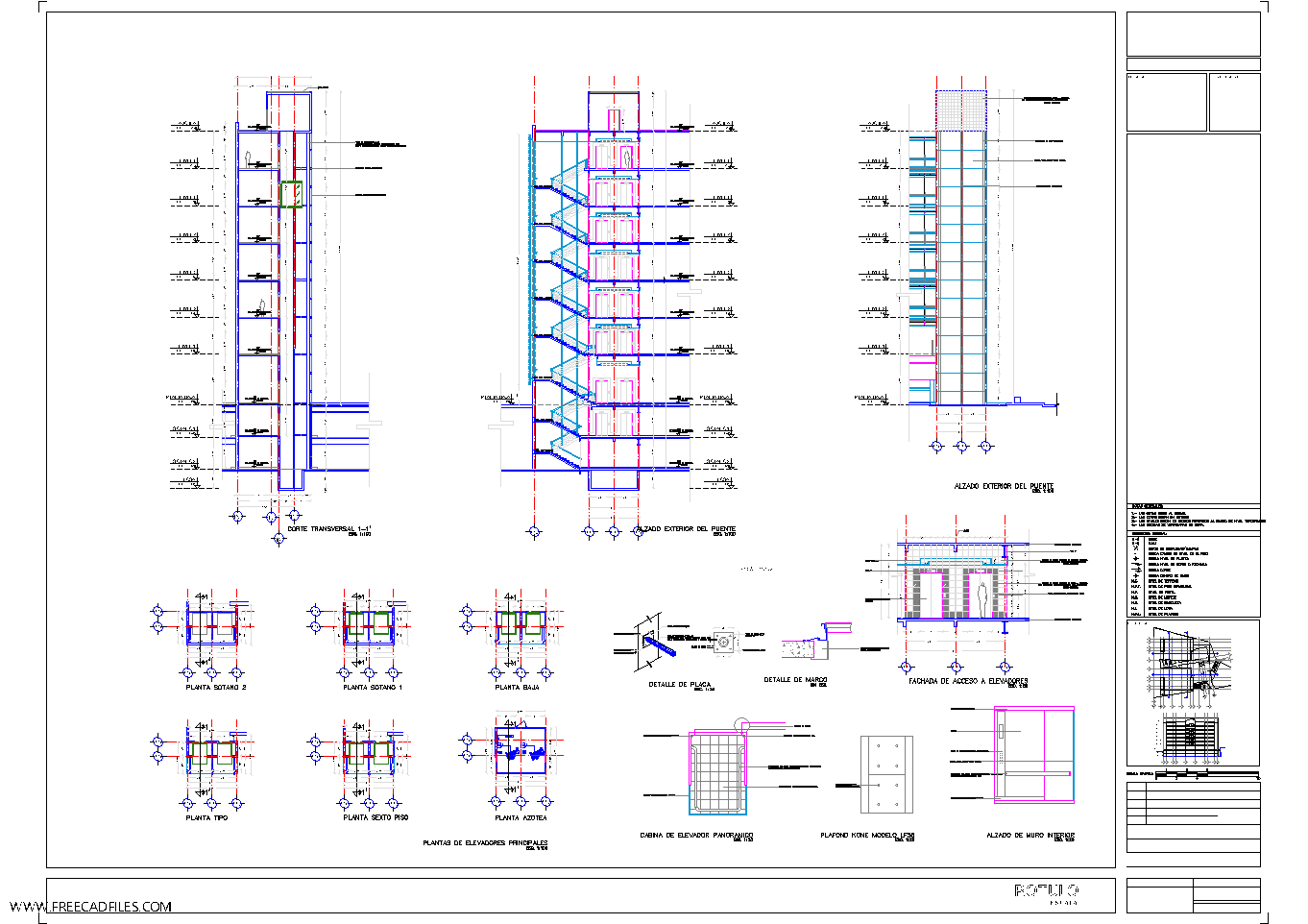 Elevator Project [DWG]
