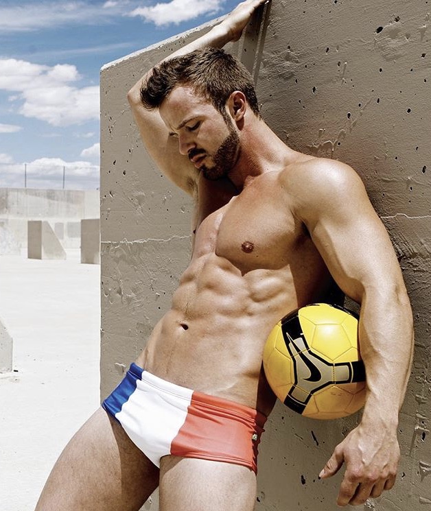 Speedo Musings French Flag Speedo