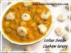  Lotus Seeds Gravy