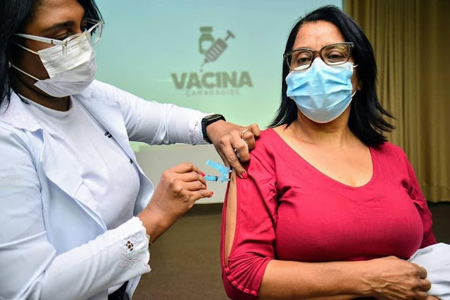 Camaragibe libera vacinação para pessoas com 25 anos ou mais, já o Cabo abrange pessoas com 30 anos