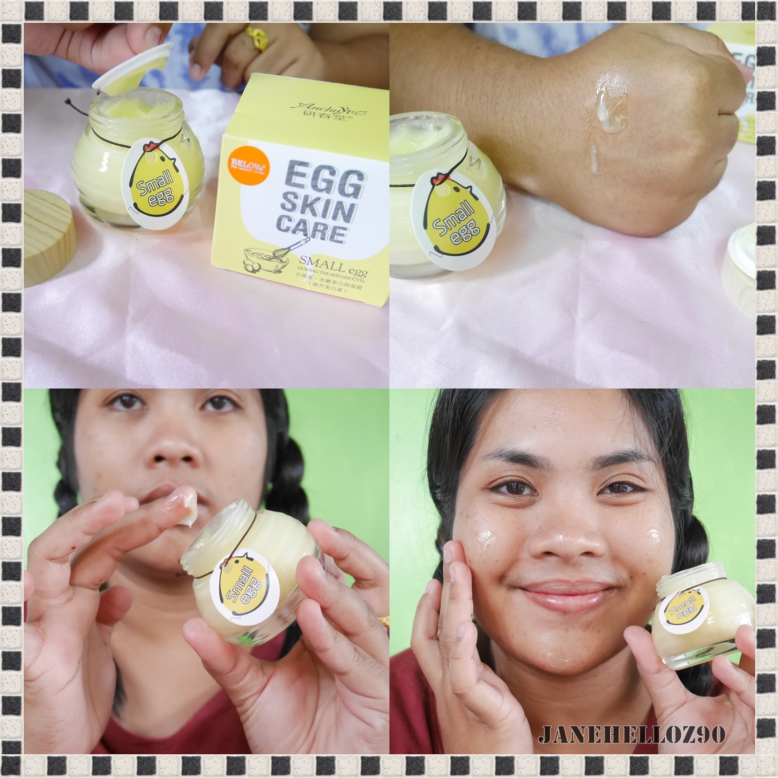 รีวิว เอ๊ะ ! ผิวเนียนนุ่ม ดุจไข่ปอก Egg skin care By BELOV