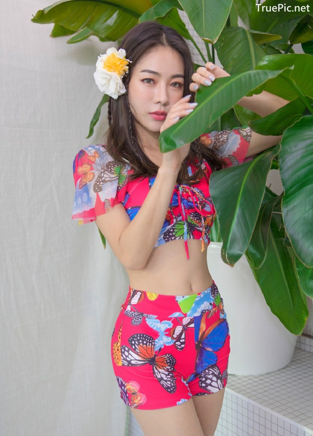 Image-An-Seo-Rin-Flower-and-Butterfly-Bikini-Korean-Model-Fashion-TruePic.net- Picture-27