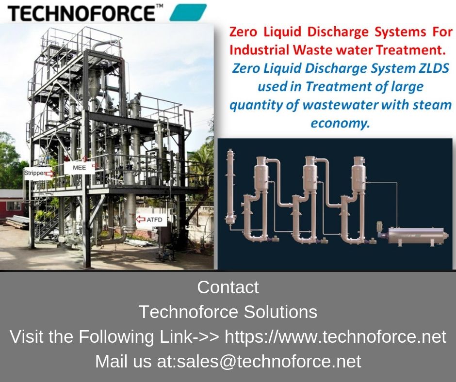 Industrial waste water Treatment technologies in india