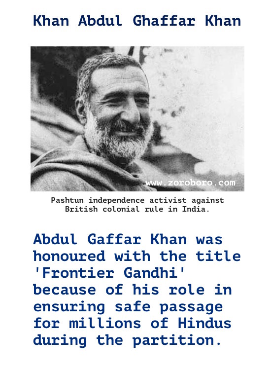 Khan Abdul Ghaffar Khan Quotes. Khan Abdul Ghaffar Khan (Bacha Khan). Khan Abdul Ghaffar Khan (Frontier/Simant Gandhi) Independence Quotes