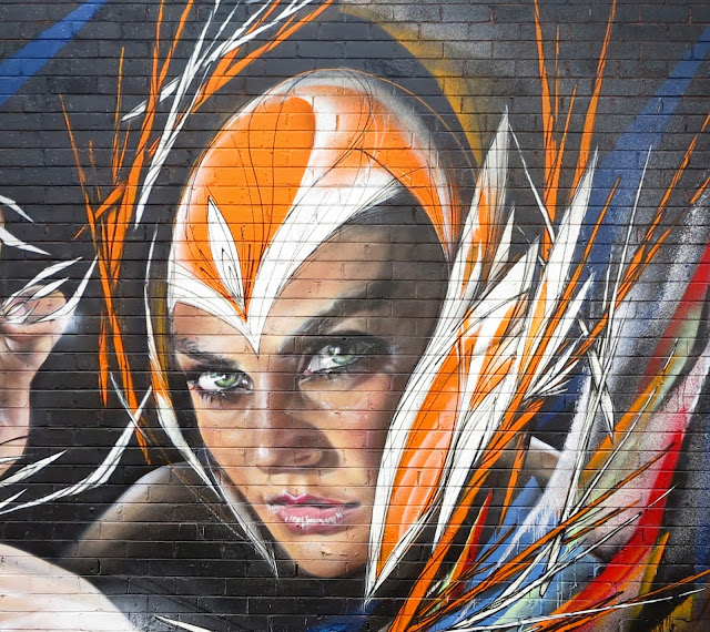 Street Art Collaboration By Adnate And Shida On The Streets Of Woolongong in Australia. 4