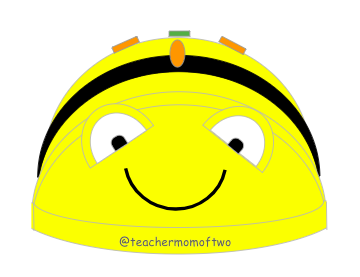 bee bot french sequence cards