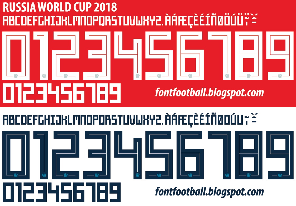adidas 2018 world cup font
