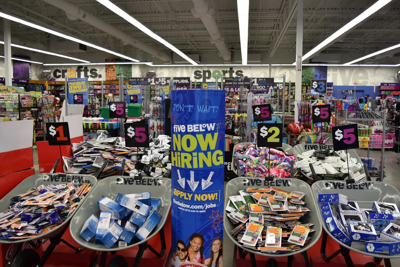 My Girls' Shopping Trip at Five Below Five Below Store Review