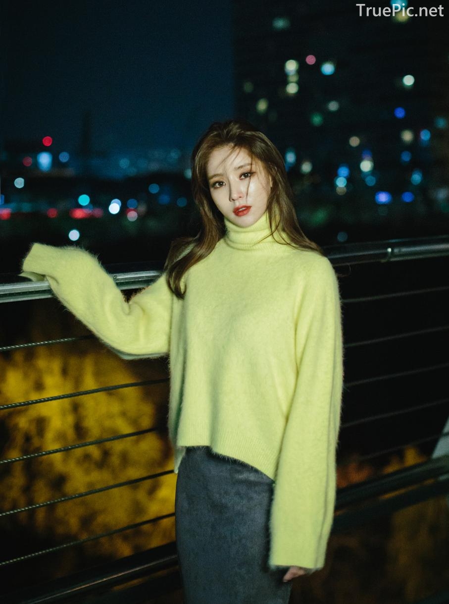 Korean Fashion Model - Kim Jung Yeon - Winter Sweater Collection - TruePic.net - Picture 46
