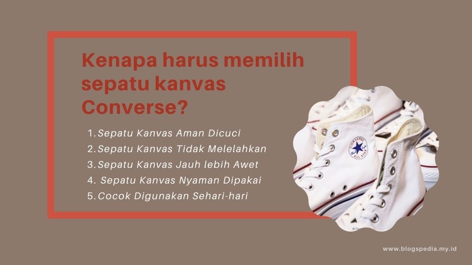 alasan memilih converse