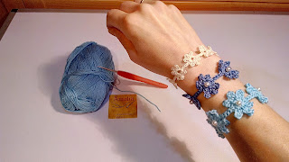 pulsera de ganchillo