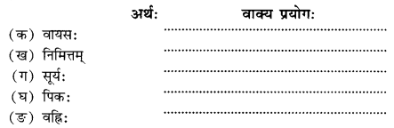 NCERT Solutions for Class 10 Sanskrit Shemushi Chapter 6 सुभाषितानि