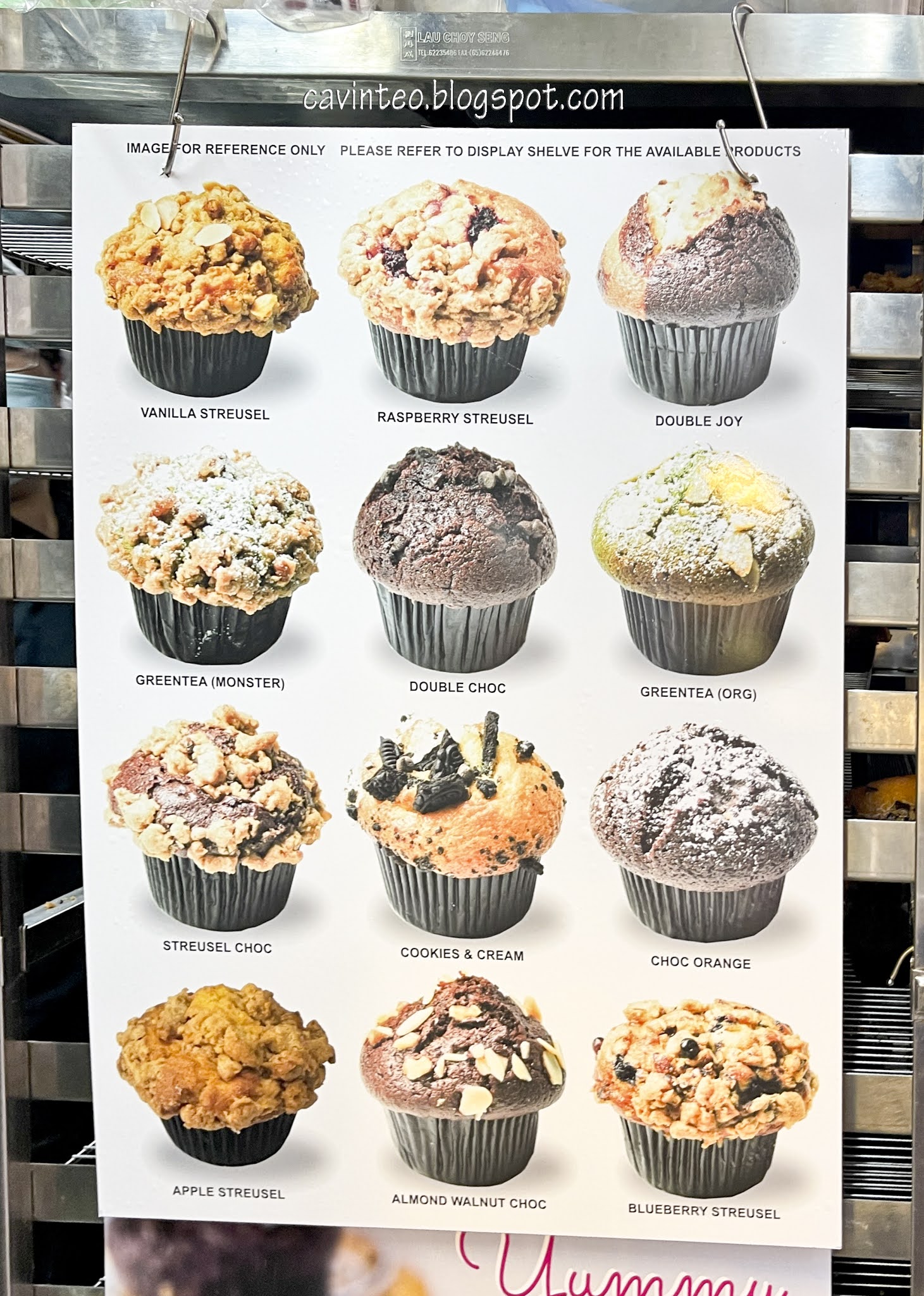 Entree Kibbles The Assorted Muffins at AJ Delights in Alexandra