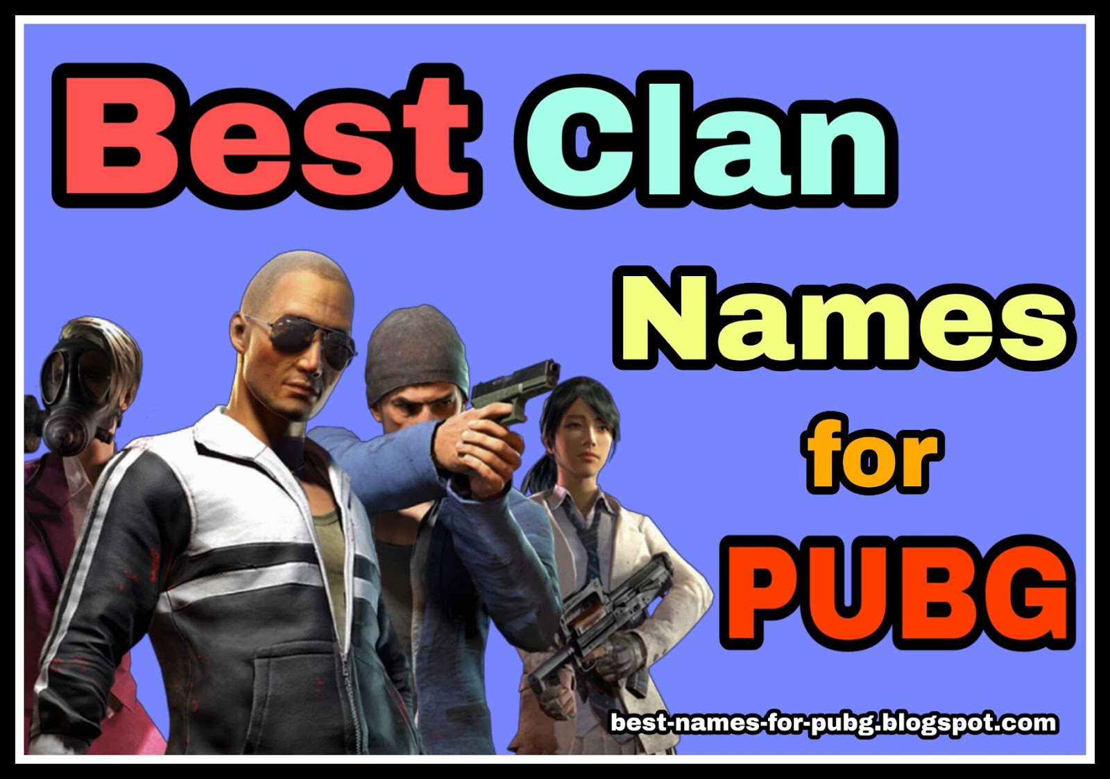 Best names for pubg фото 62