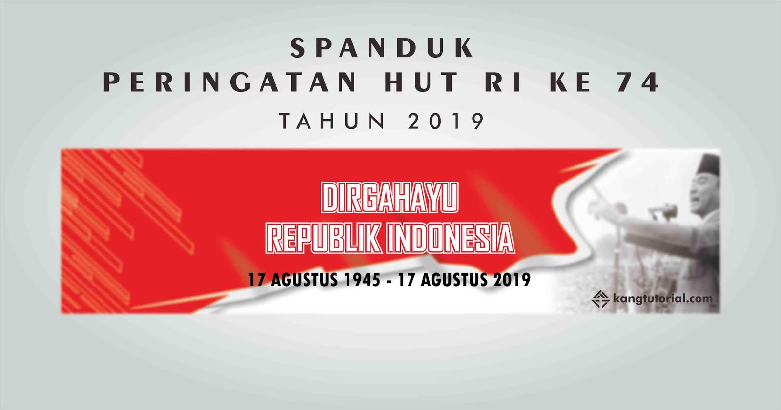38+ Desain Spanduk Dirgahayu Ri Ke 74