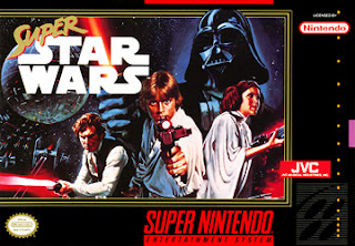 Cubierta del cartucho de Super Star Wars para Super Nintendo