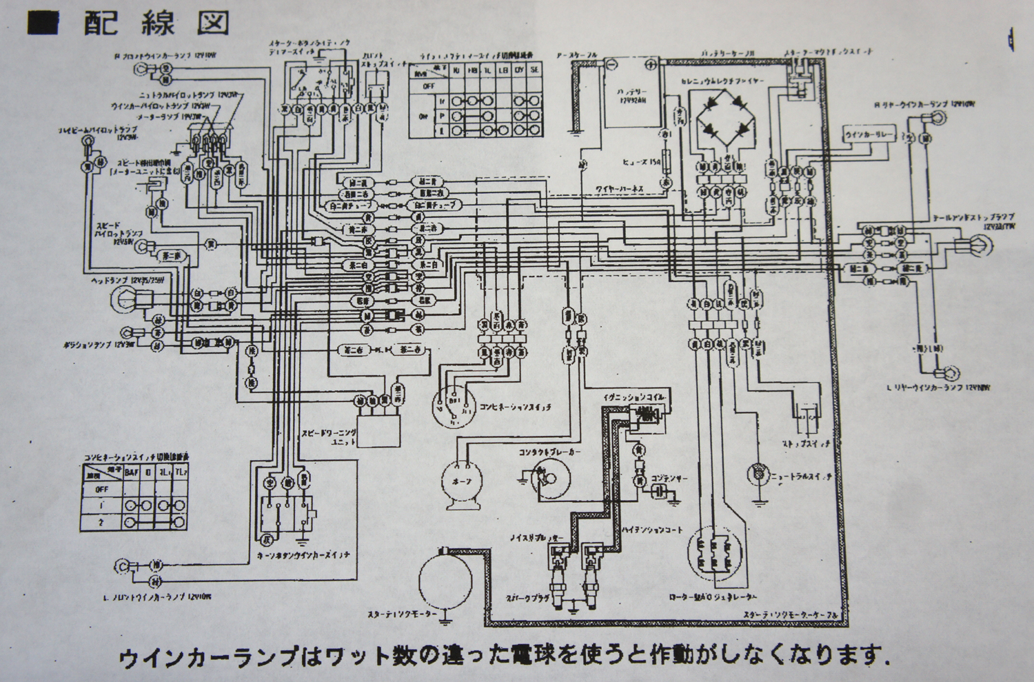 proper M/C builds: wiring diagram