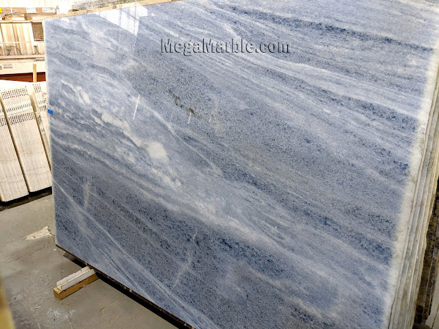 Azul Onda Marina Marble Slab