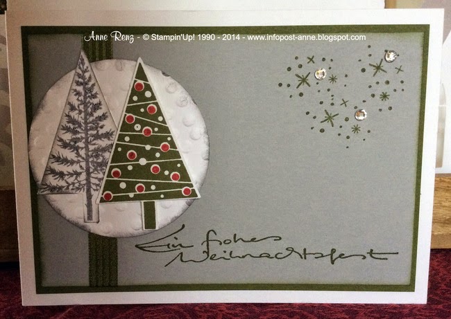 Infopost - Kreativ mit Stempel!: Weihnachtskarten die Zweite&hellip;