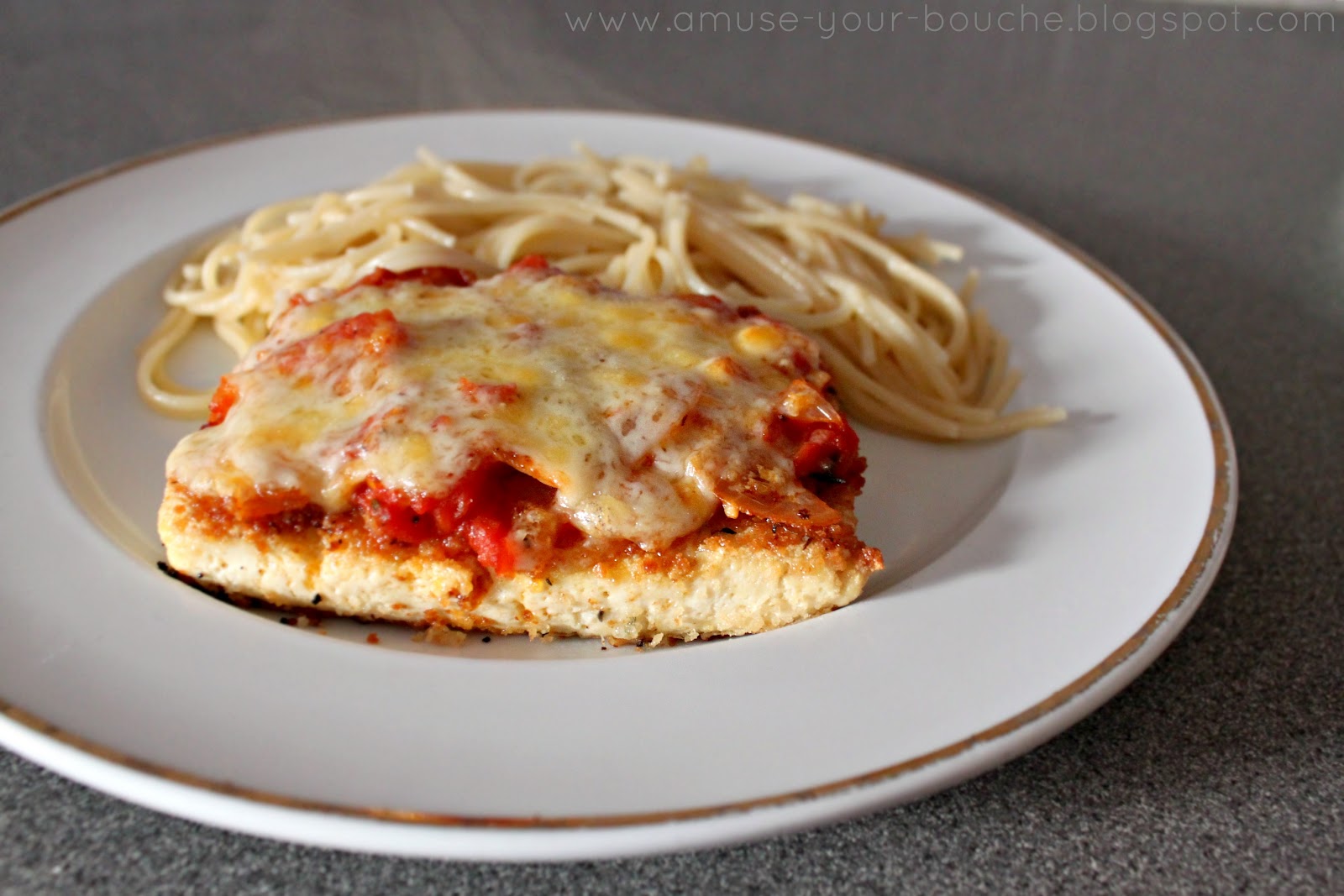 Pizza tofu Easy Cheesy Vegetarian