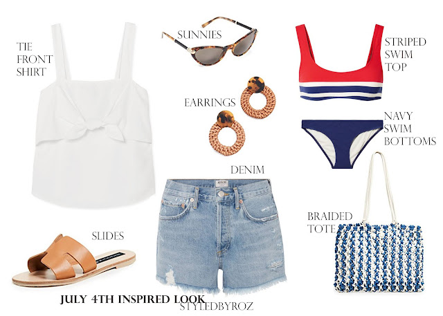 Styledbyroz: Outfit Obsession: Classic July 4th Vibes