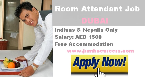 Room Attendant Job In Dubai Hotel With Free Accommodation