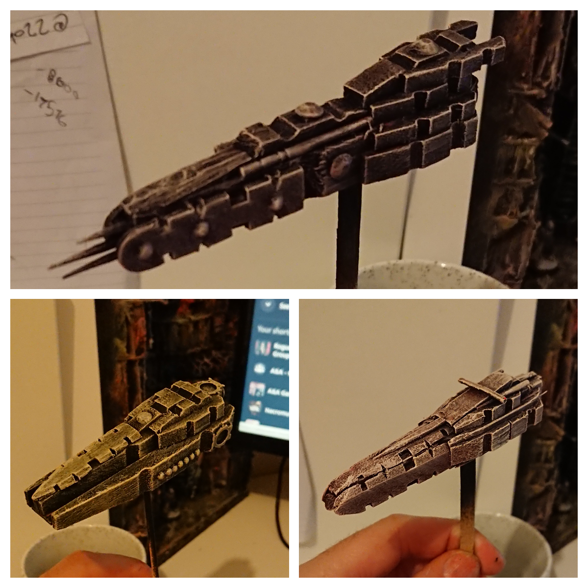 Berman Blog Clothespin aka Clothes Peg Spaceships