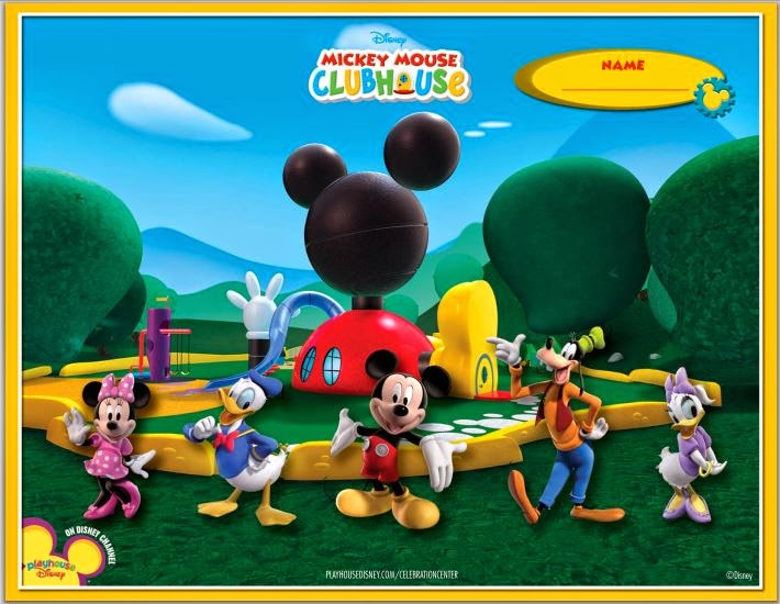 Free Mickey Mouse Clubhouse Printable Party Kit – SKGaleana
