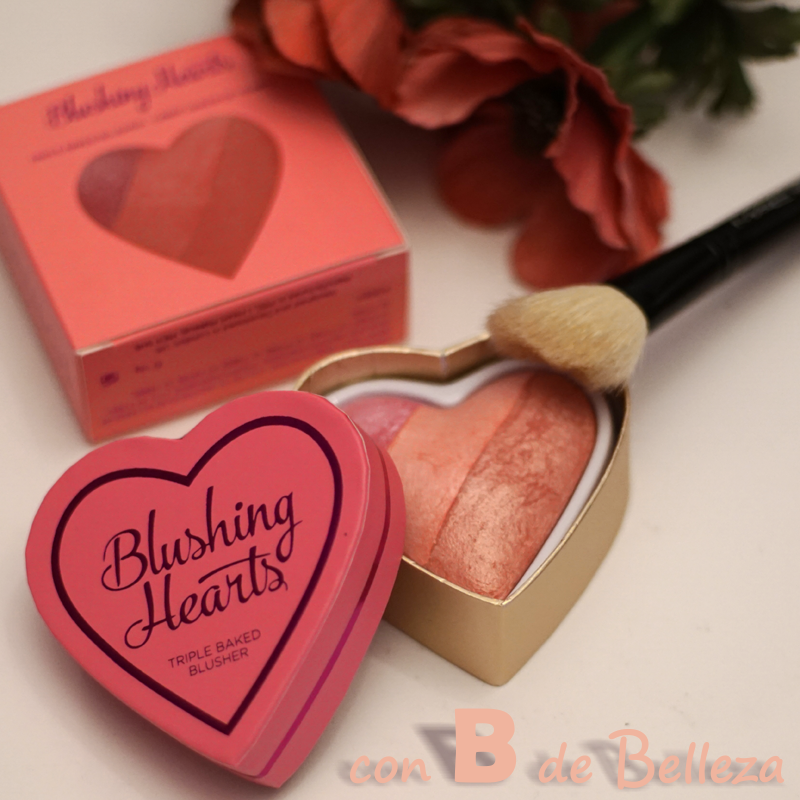 Blushing hearts I heart makeup