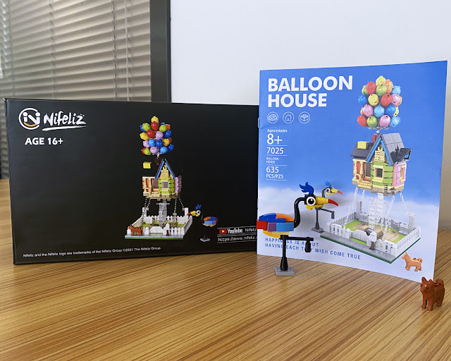 Nifeliz home flying house compatible with lego set