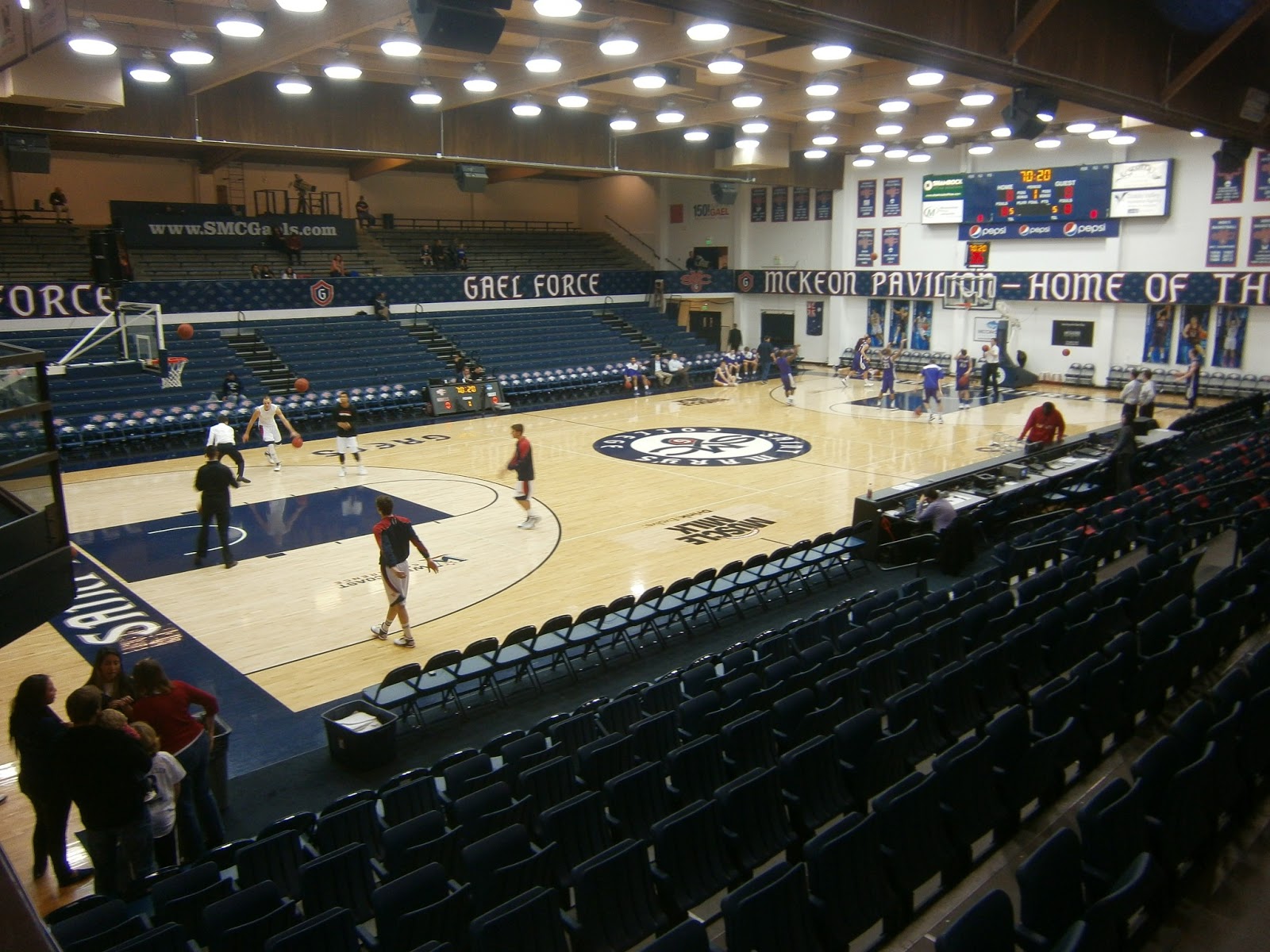 Adventures in Weseland: A Look at McKeon Pavilion-Home of the St.Mary's