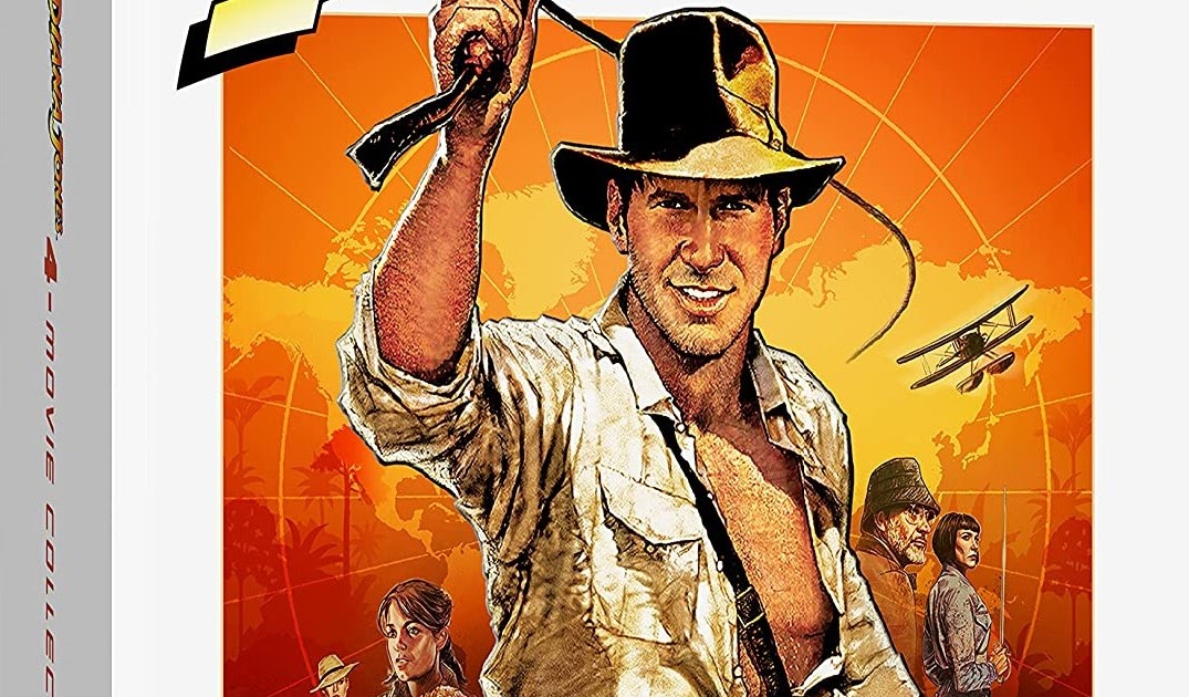 Nouveauté 4K Ultra HD Blu-ray : Indiana Jones 4-Movie Collection