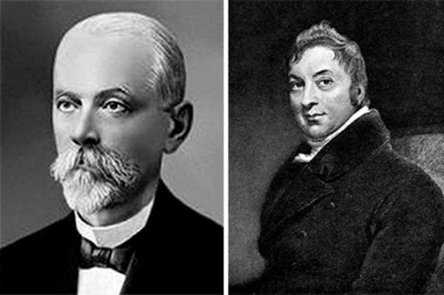 Рисунок 1. Первооткрыватель вирусов Д.И. Ивановский (1864–1920) (слева) и английский врач Эдвард Дженнер (справа).