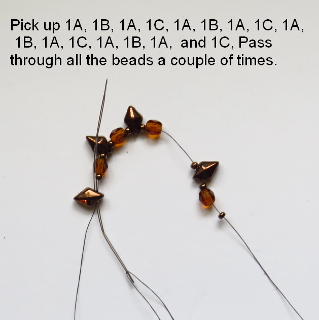 Free Beaded Bead Tutorial using newest addition to the twohole bead