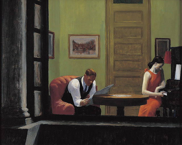 Edward Hopper - Room in New York