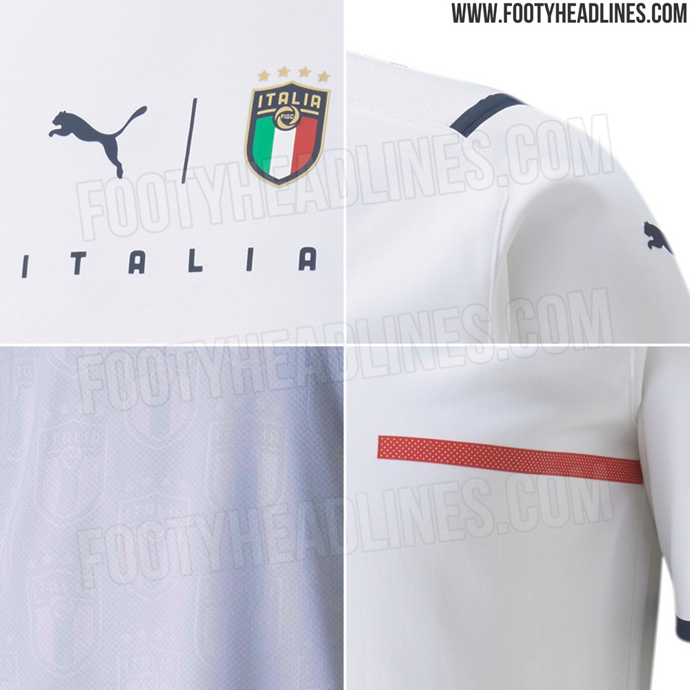 Authentic Puma Italy Away Soccer Jersey 2021