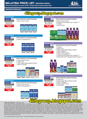 Senarai Harga 4Life Malaysia (Termasuk GST) (7) foto Senarai Harga 4Life Malaysia (Termasuk GST) (7)