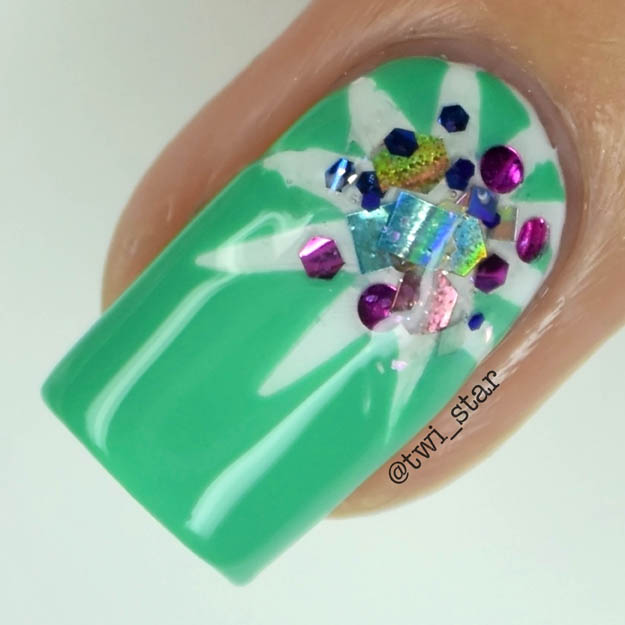 The Sparkle Kit - We Will Never Be Royals polish box swatch review nail vinyls