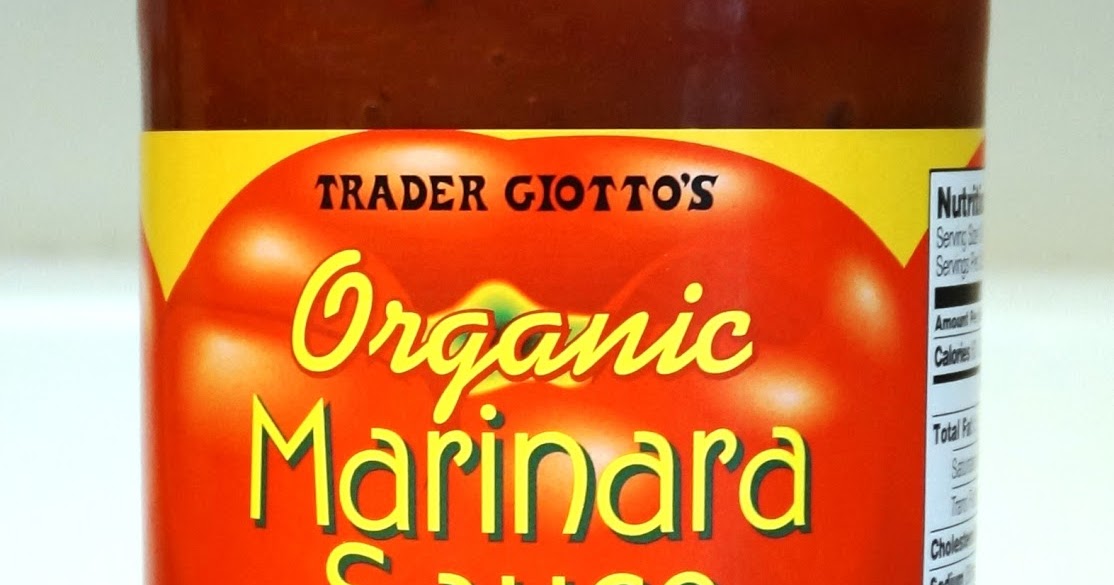 Exploring Trader Joe's Trader Joe's Organic Marinara Sauce