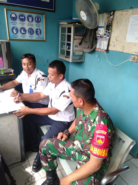 Rasa Harmonis Sertu Ikwan Komsos Bersama Security