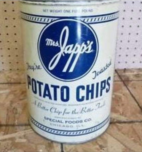 Industrial History Japps/Jays and YoHo Potato Chips
