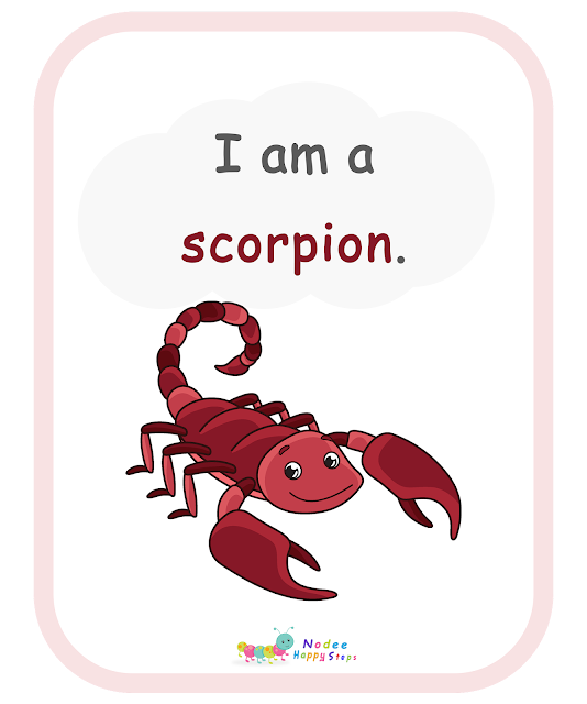 Guessing for Kids -  Who am I? - I am a Scorpion