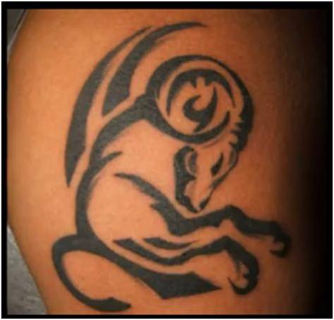 Trend Tattoo Styles: Aries Tribal Tattoo Art