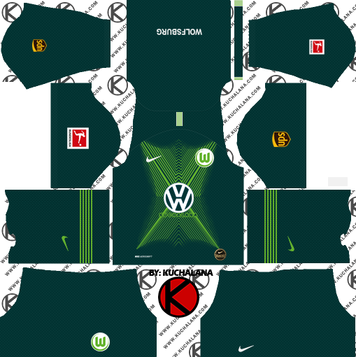 Vfl Wolfsburg Kits 2019/2020 -  Dream League Soccer Kits