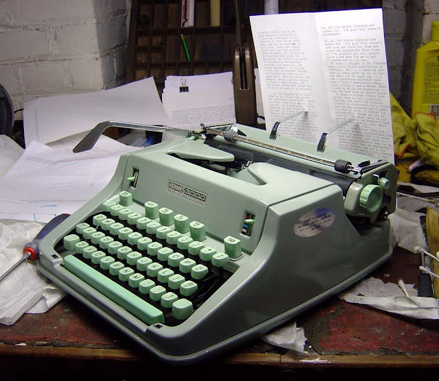 The Typewriter Revolution blog Hermes 3000