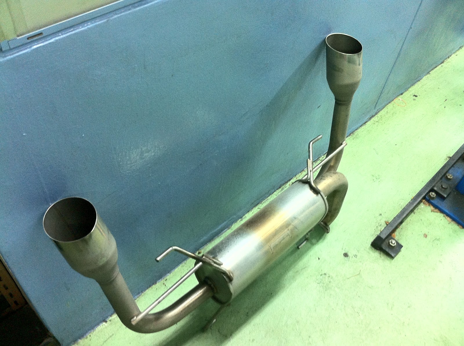 The Suzuki Swift Sport Ltd Edition New muffler