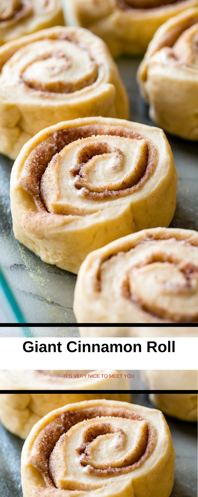 Giant Cinnamon Roll Home Delicious Recipe