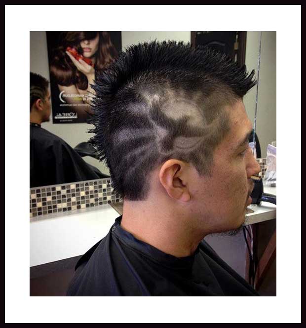 kursus cukur rambut RAPIHJALI JENIS MODEL RAMBUT mohawk