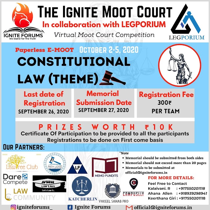 The Ignite Moot Court 1.0 